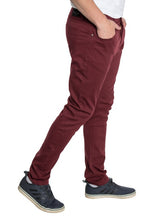 Load image into Gallery viewer, SKINNY JEANS   BURGUNDY
