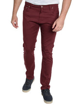 Load image into Gallery viewer, SKINNY JEANS   BURGUNDY
