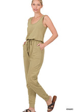 Load image into Gallery viewer, FRENCH TERRY JUMPSUIT &amp; CARDIGAN SET
