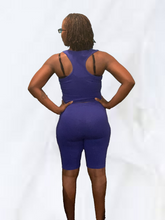 Load image into Gallery viewer, Crop Top Biker Short Sets
